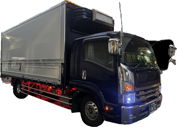 トラック横画像